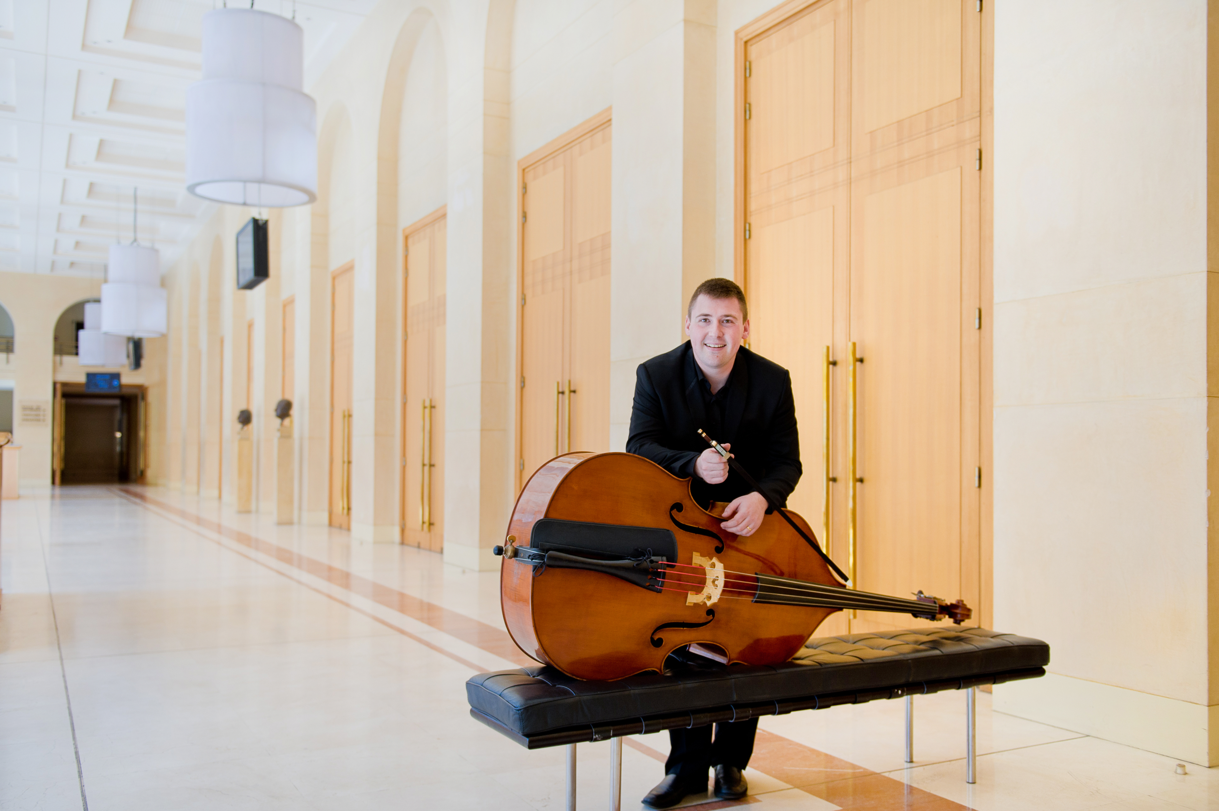 Portrait de Pierre RUSCHÉ, contrebassiste à l'Orchestre national de Metz Grand Est